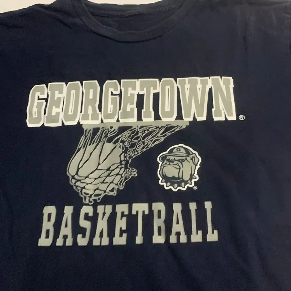 Vintage Georgetown Basketball T-shirt - Picture 2 of 5